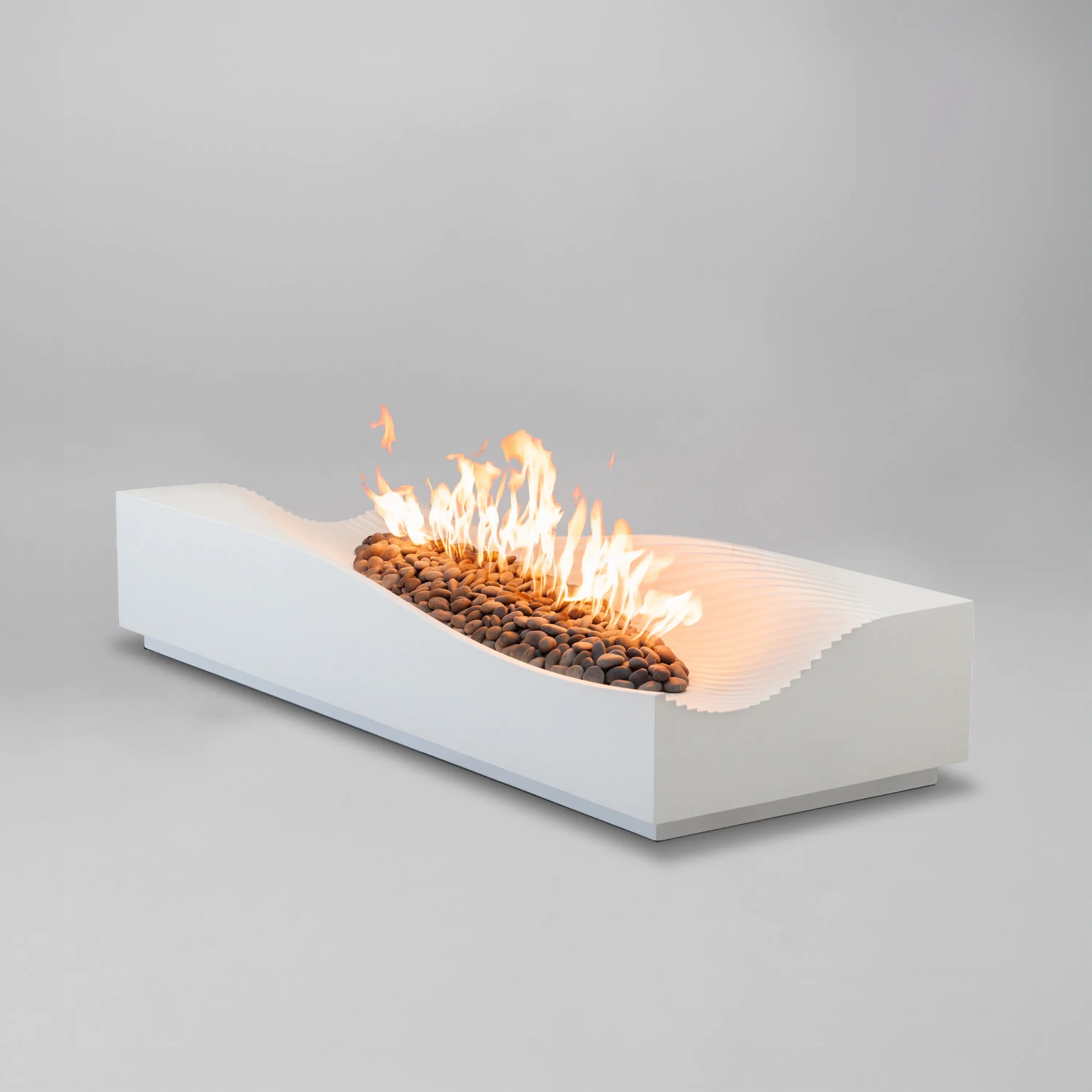 CINTA Quick Ship – Sculptural Fire Table | Lumacast