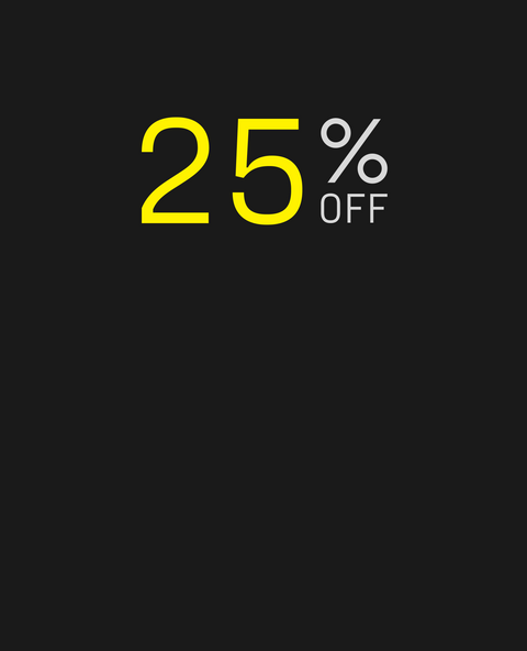 Save 25% sitewide