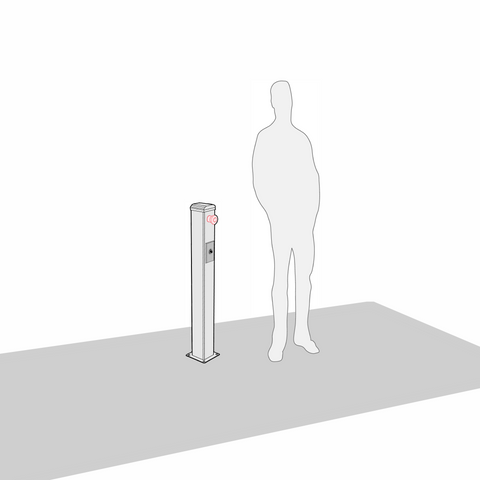 Emergency Shut-Off Post